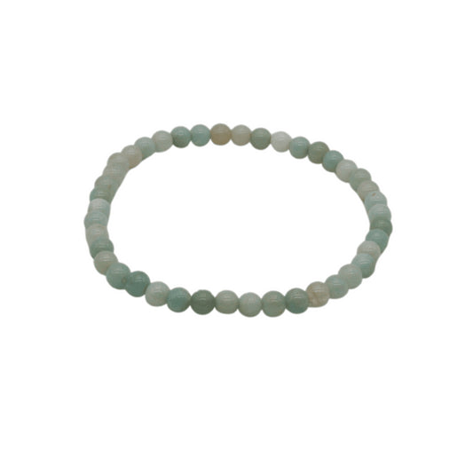 Bracelet Amazonite | pierre de 4mm ( 18cm )